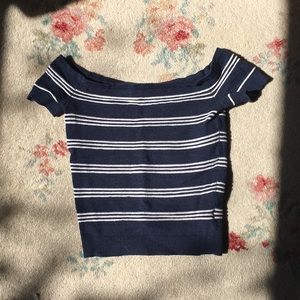 AE off the shoulder shirt